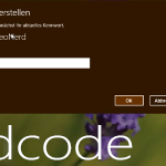 Bildcode ersetzt das Passwort