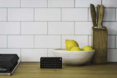 Bluetooth Box in der Küche